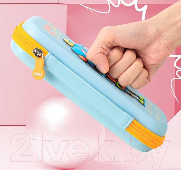 Изображение товара Пенал Deli 67061L (голубой)