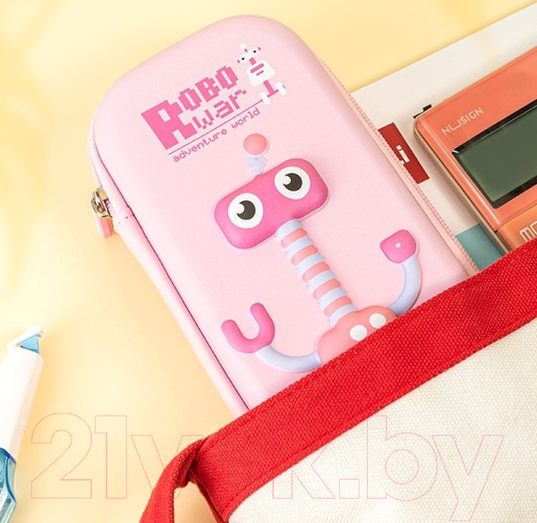 Изображение товара Пенал Deli 67061 (розовый)