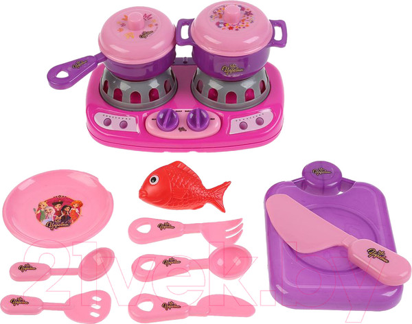 Изображение товара Кухонная плита игрушечная Играем вместе Энчантималс / B1194372-R2