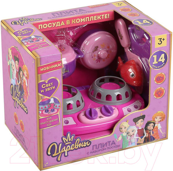 Изображение товара Кухонная плита игрушечная Играем вместе Энчантималс / B1194372-R2