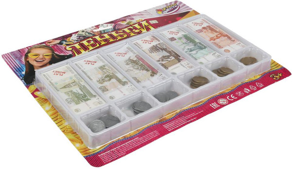 Изображение товара Деньги игрушечные Играем вместе Деньги для касс / ZY1250982-R 