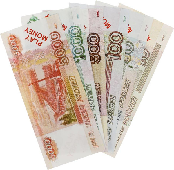 Изображение товара Деньги игрушечные Играем вместе Деньги для касс / ZY1250982-R 