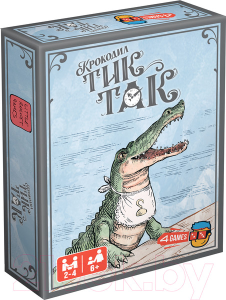 Изображение товара Настольная игра 4Games Крокодил Тик-Так / 4G-003