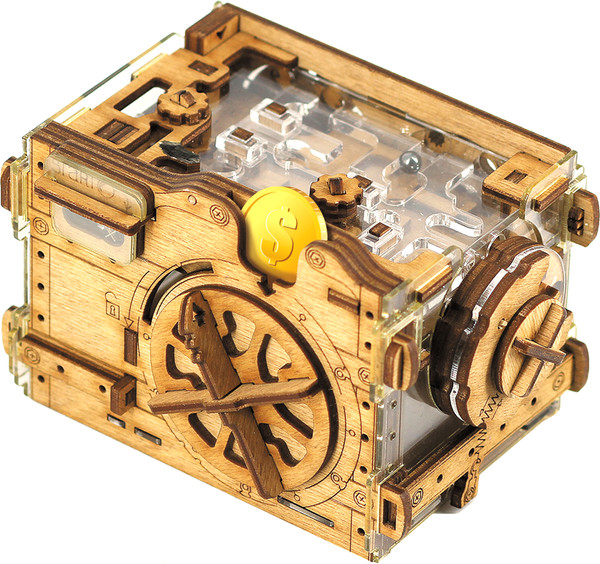 Изображение товара Игра-головоломка Idventure UG Копилка. Деревянная головоломка / 643346