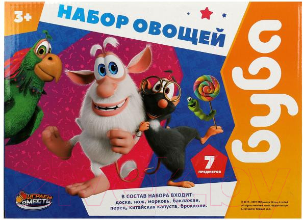 Изображение товара Набор игрушечных продуктов Играем вместе Буба / 1910U630-R 