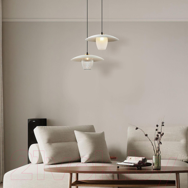 Изображение товара Потолочный светильник Евросвет 50259/1 (белый/прозрачный)