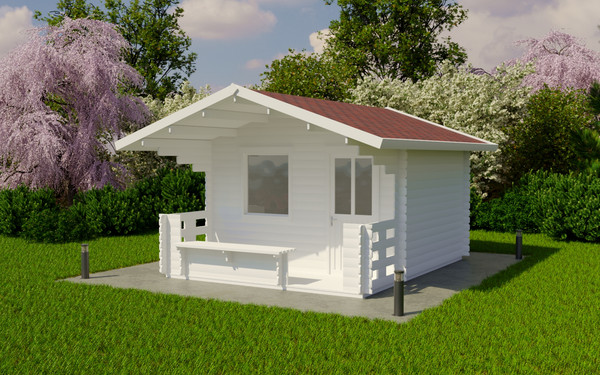 Изображение товара Дачный дом ДомБелКом ДС-6 3.6x4.8