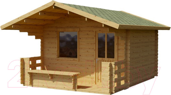 Изображение товара Дачный дом ДомБелКом ДС-6 3.6x4.8