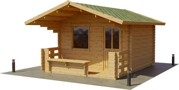 Изображение товара Дачный дом ДомБелКом ДС-6 3.6x4.8