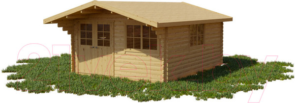 Изображение товара Дачный дом ДомБелКом ДС-8 4.0x5.0