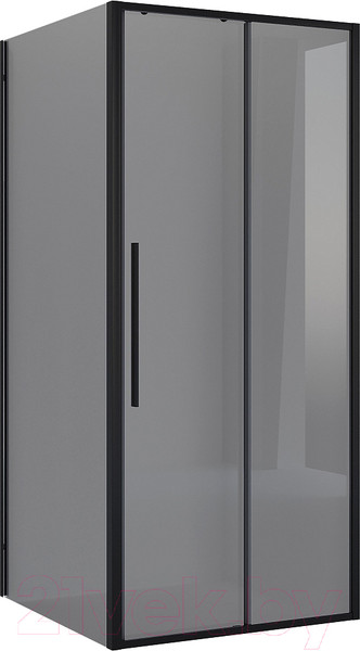 Изображение товара Душевой уголок Niagara 100x80x195 NG-85-10TB-TB80-34 (черный матовый/тонированное стекло)