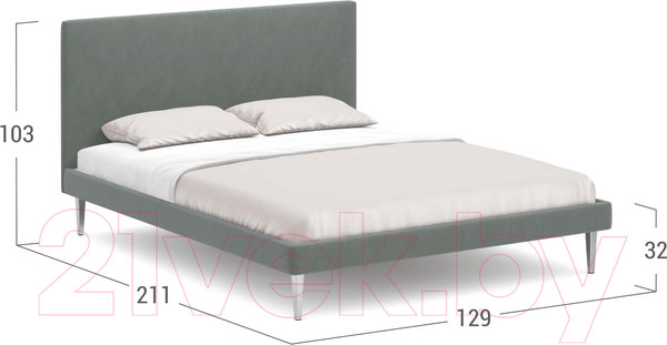 Изображение товара Полуторная кровать Moon Family 1256 / MF008839