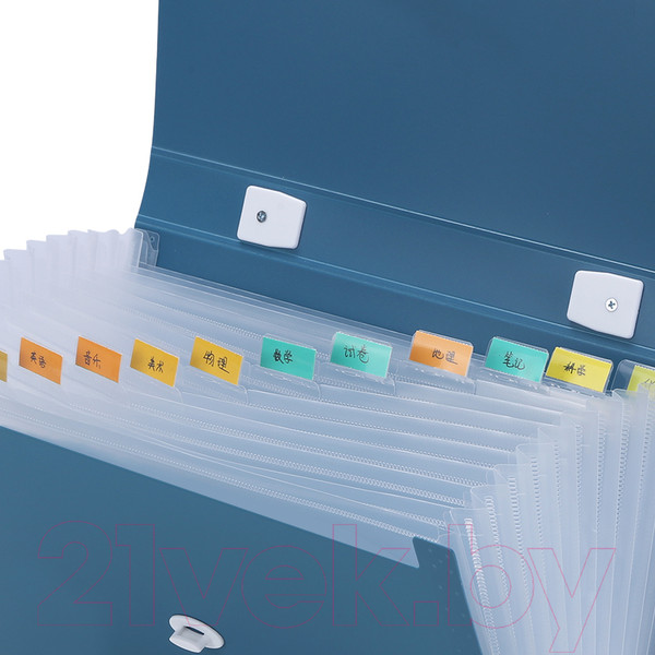 Изображение товара Папка-портфель Deli 72593 (голубой)