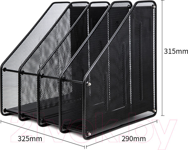 Изображение товара Лоток для бумаг Deli 78994 (черный)