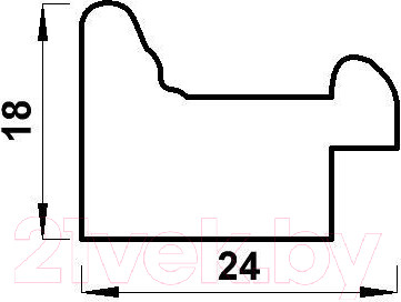 Изображение товара Рамка Мирам 642477-16 (40x50)