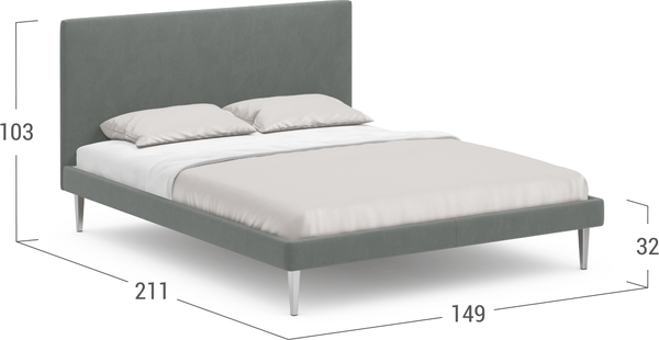 Изображение товара Полуторная кровать Moon Family 1256 / MF008840