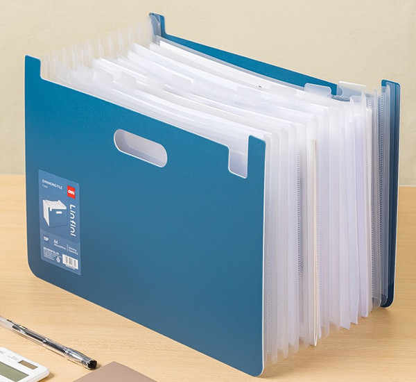 Изображение товара Папка для бумаг Deli EF604 (синий)