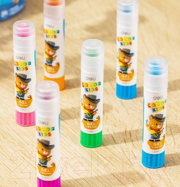 Изображение товара Гелевые мелки Deli EC22412 (12шт)