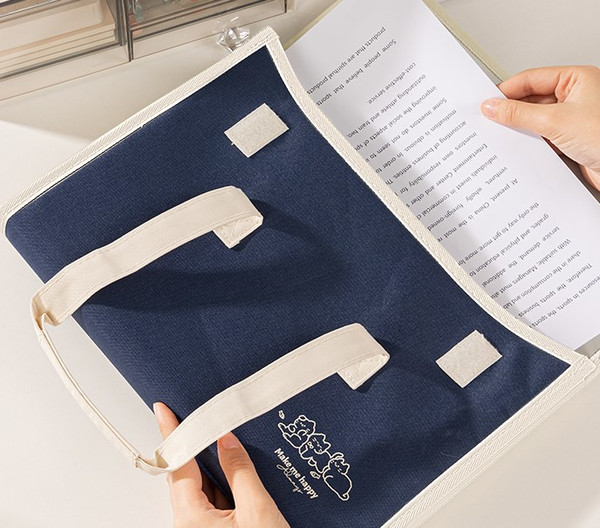 Изображение товара Папка-портфель Deli P5113 (синий)