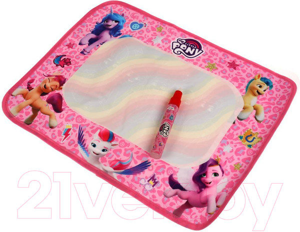 Изображение товара Плакат-раскраска Умка Коврик для рисования водой Мой маленький пони / 1706K410-R13 