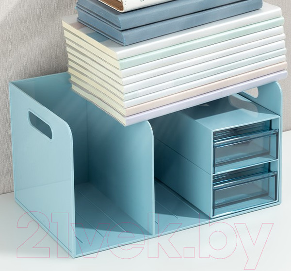 Изображение товара Органайзер настольный Deli PK110 (голубой)