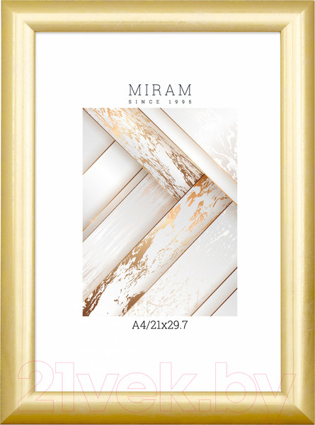 Изображение товара Рамка Мирам 647211-A4 (21x29.7)