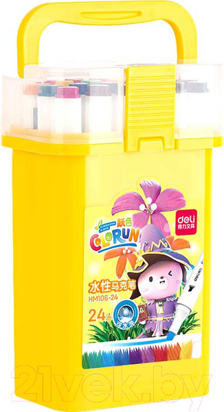 Изображение товара Набор маркеров Deli HM10624 (24шт)