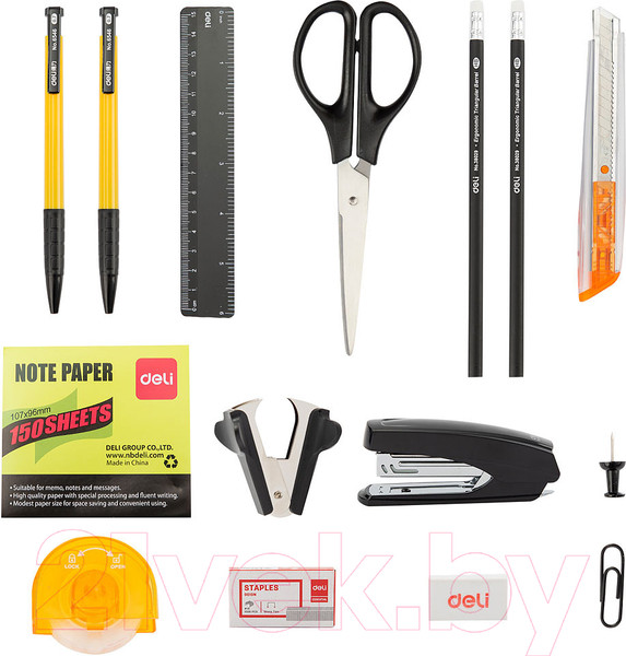 Изображение товара Органайзер настольный Deli E38252A (черный)