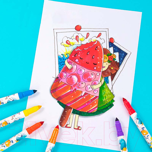 Изображение товара Фломастеры Deli 7073824 (24цв)