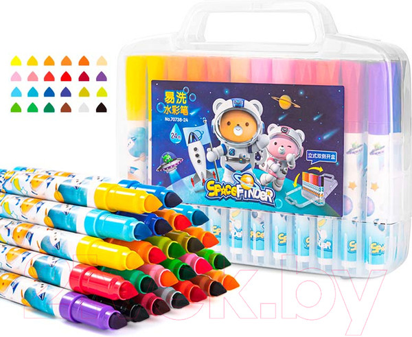 Изображение товара Фломастеры Deli 7073824 (24цв)