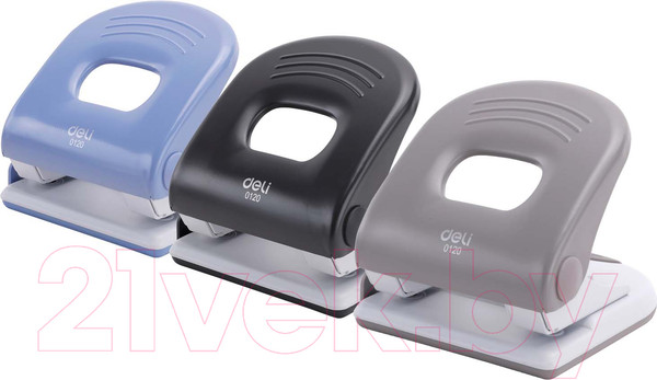 Изображение товара Дырокол Deli E0120 (голубой)