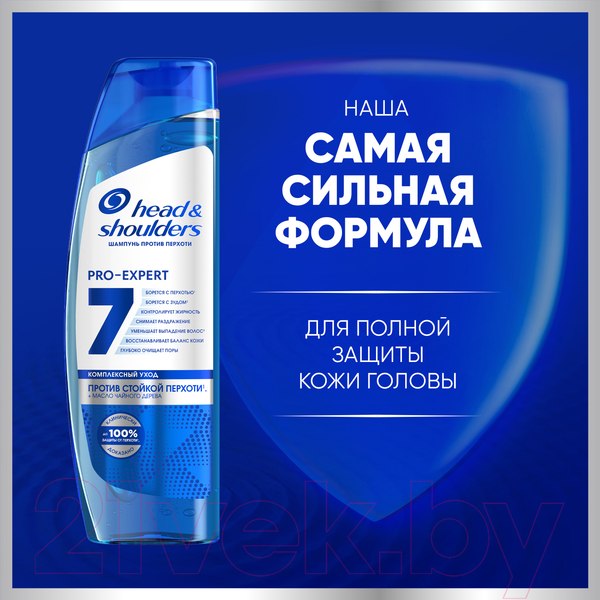 Изображение товара Шампунь для волос Head & Shoulders Против стойкой перхоти 7в1 (300мл)
