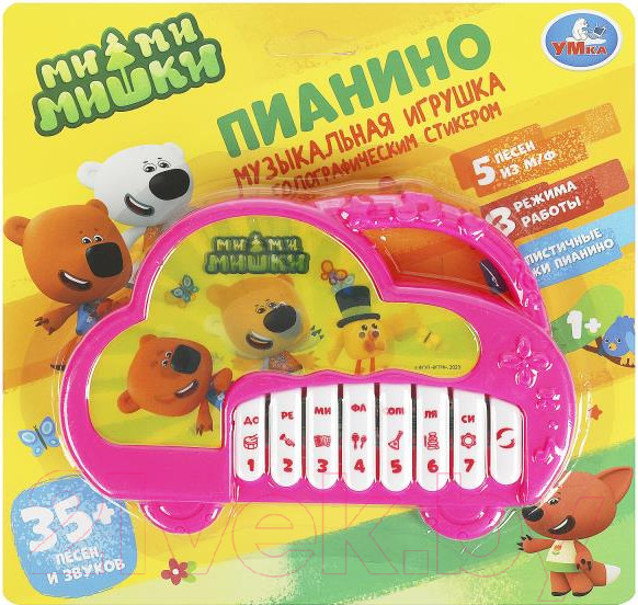 Изображение товара Музыкальная игрушка Умка Пианино Ми-ми-мишки / 2109M013-R1