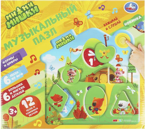 Изображение товара Развивающая игра Умка Пазл домик Ми-ми-мишки / 978-5-506-06813-6