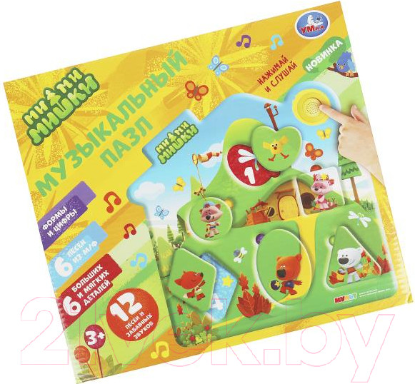 Изображение товара Развивающая игра Умка Пазл домик Ми-ми-мишки / 978-5-506-06813-6