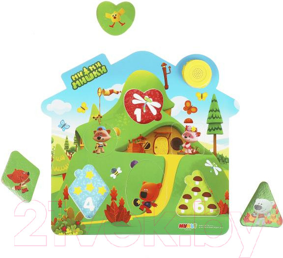 Изображение товара Развивающая игра Умка Пазл домик Ми-ми-мишки / 978-5-506-06813-6