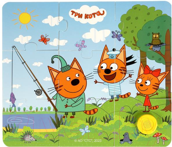 Изображение товара Развивающая игра Умка Музыкальный пазл Три Кота / 978-5-506-067775-10 