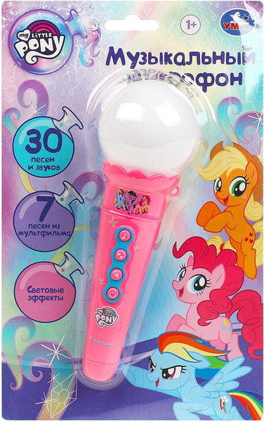 Изображение товара Музыкальная игрушка Умка Микрофон Мой маленький Пони / HT569-R12 