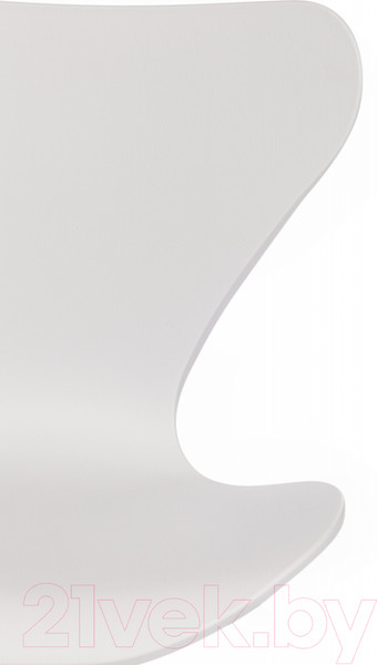 Изображение товара Стул Tetchair Jacobsen DC 102-1 пластик/металл (белый/черный)