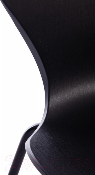 Изображение товара Стул Tetchair Jacobsen DC 102-1 пластик/металл (черный/черный)