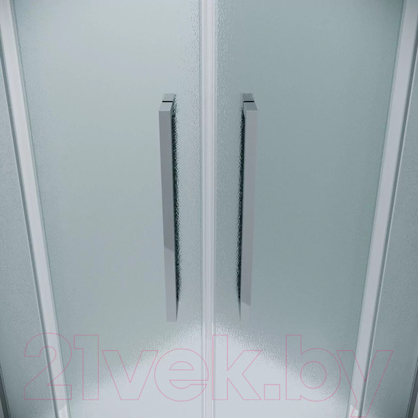 Изображение товара Душевой уголок Grossman Cosmo 80x80x195 / 301.K33.02.8080.10.02 (хром/шиншилла стекло)