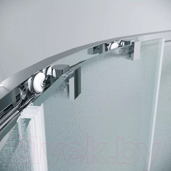 Изображение товара Душевой уголок Grossman Cosmo 80x80x195 / 301.K33.02.8080.10.02 (хром/шиншилла стекло)