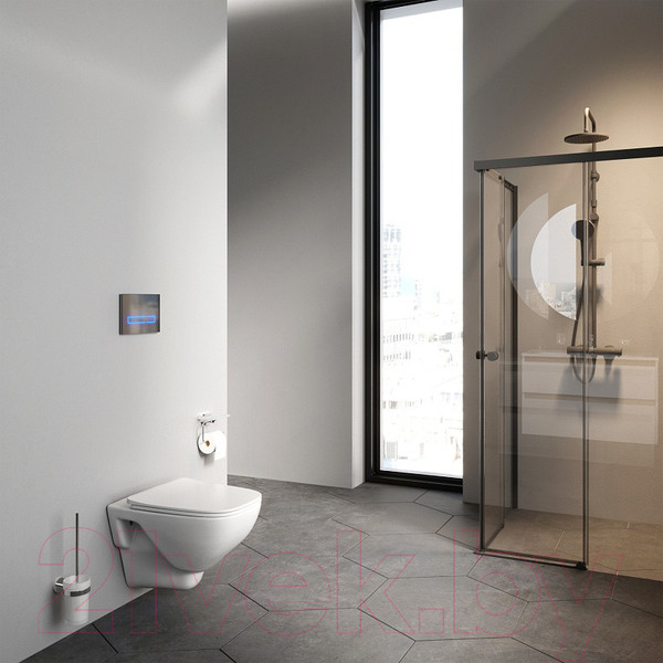 Изображение товара Унитаз подвесной с инсталляцией AM.PM X-Joy C851701SC + Grohe Rapid SL 38772001 + Marberg 410 SE CR