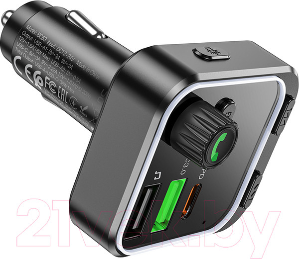 Изображение товара FM-модулятор Borofone BC53 (черный)