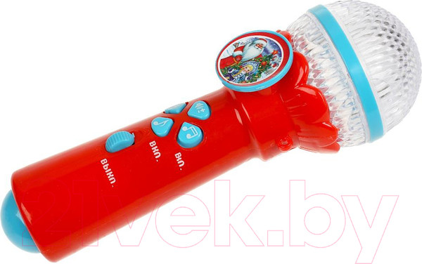 Изображение товара Музыкальная игрушка Умка Микрофон новогодний / B1252960-R18