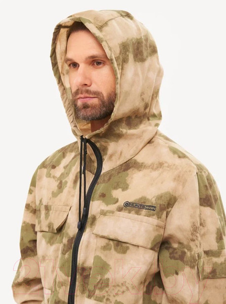 Изображение товара Костюм для охоты и рыбалки Huntsman Стрелок летний Сорочка смесовая Малахит (р-р 56-58/182-188)