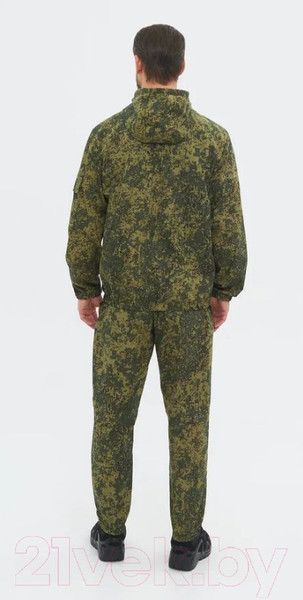 Изображение товара Костюм для охоты и рыбалки Huntsman Стрелок летний Сорочка смесовая Цифра зеленая (р-р 52-54/182-188)