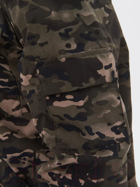 Изображение товара Костюм для охоты и рыбалки Huntsman Стрелок летний Сорочка смесовая Черный мультикам (р-р 48-50/170-176)