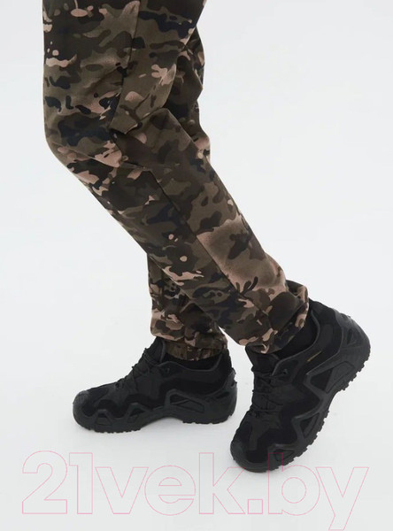 Изображение товара Костюм для охоты и рыбалки Huntsman Стрелок летний Сорочка смесовая Черный мультикам (р-р 52-54/182-188)