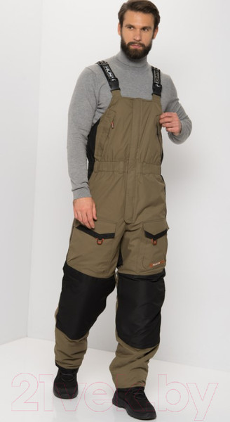 Изображение товара Костюм для охоты и рыбалки Huntsman Siberia -45°C (р-р 64-66/182-188, хаки/черный)